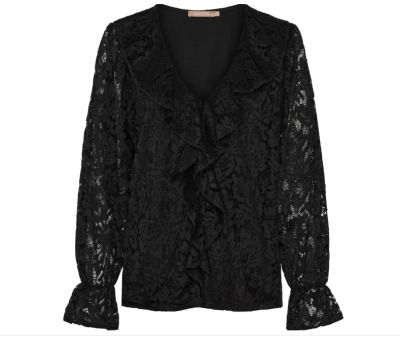 Marta De Chateau -Zara Blonde skjorte bluse 7735 sort