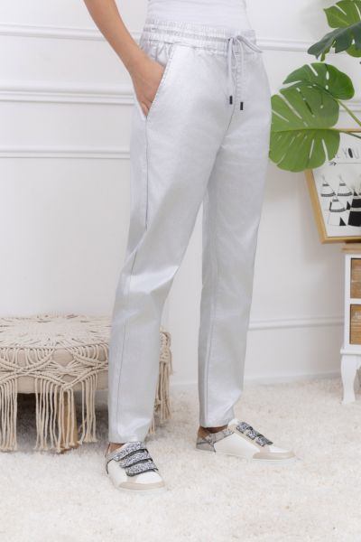 Folyrose Silver baggy pants