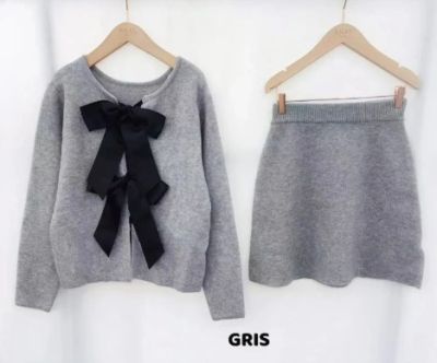 Kilky sæt med Sløjfer 1643 Grå