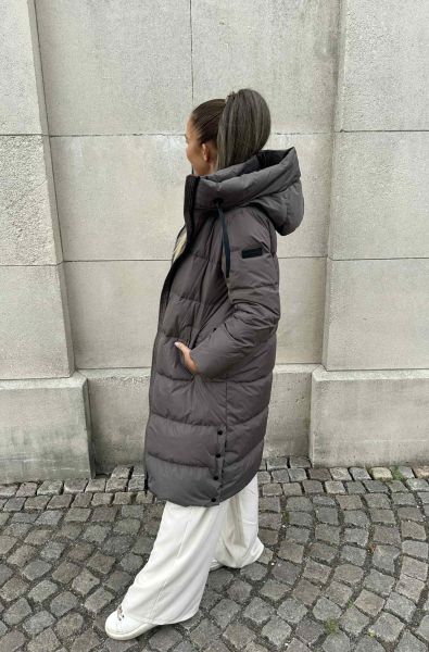 Rock and Blue Camilla Coat Mole Brown