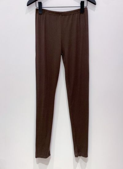 Basis jersy viscose leggings brun