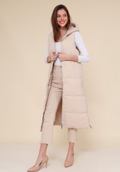 Golden days lang dyne Vest 6201 beige