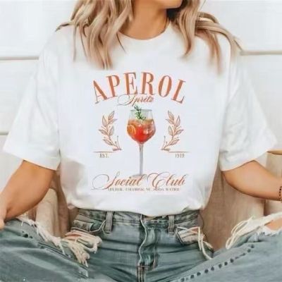 Estee brown Aperol t shirt 2206 hvid