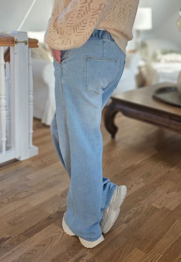 Mybestiny løse lette denim bukser - 996