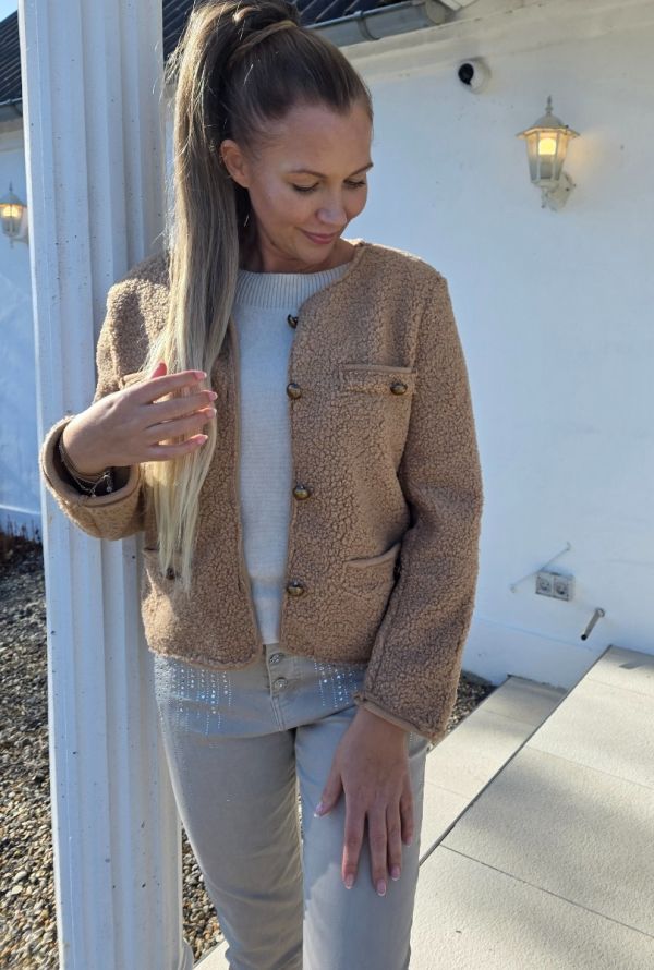 Marta De Chateau - Frost jakke - Camel - 258949