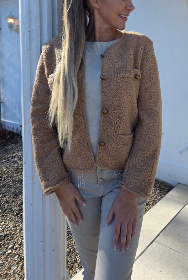 Marta De Chateau - Frost jakke - Camel - 258949