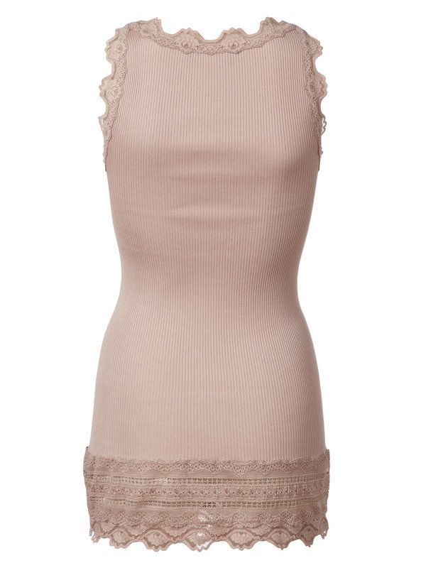 Rosemunde Lang silketop - Vintage powder- 5315-341