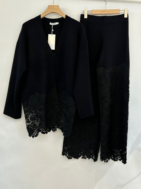 Bisou sæt med kraftig blonde 5823 sort