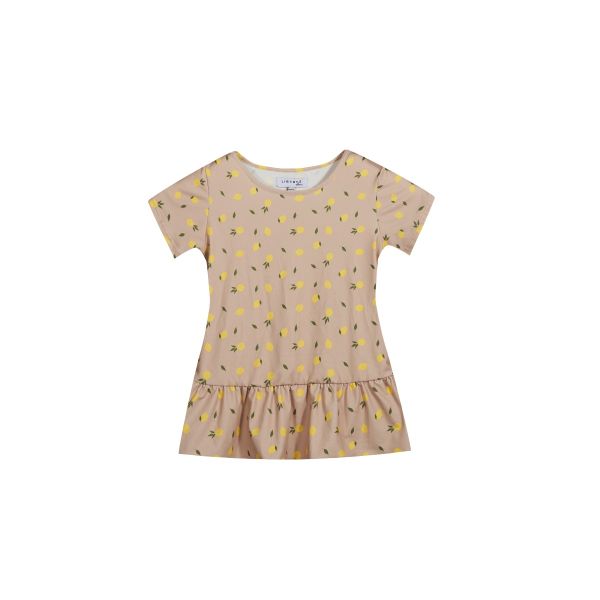 Liberte KIDS frill t.shirtb Beige lemone - 9649