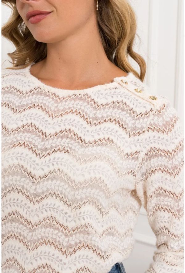 Kilky Blonde bluse 3239 creme