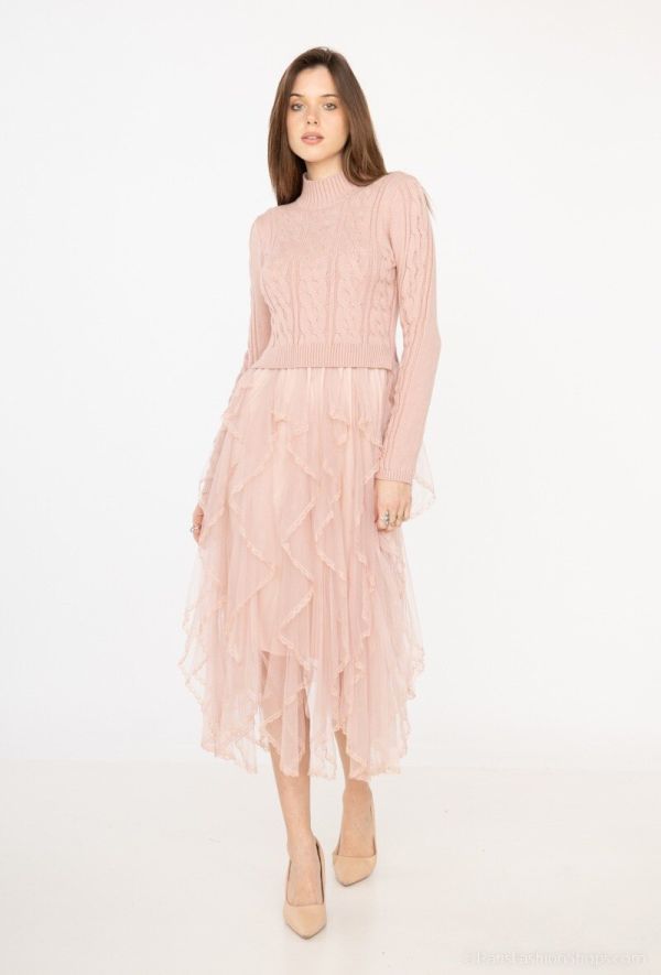 Golden days princess tyl dress 182 rosa