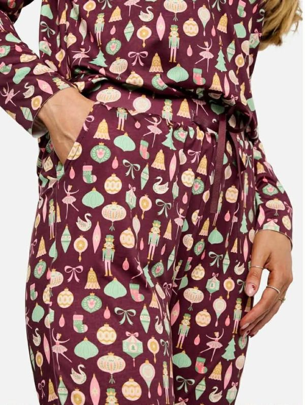 Liberte Alma Pants 9500 BALLERINA BORDEAUX