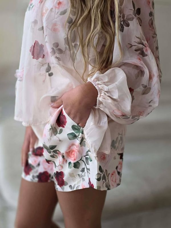 Trois Ka blomster Sæt Roses