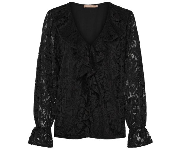 Marta De Chateau -Zara Blonde skjorte bluse 7735 sort