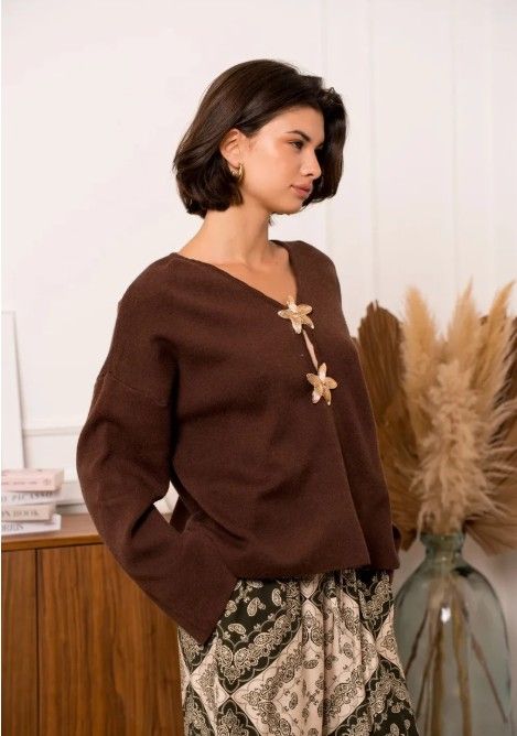 Kilky Kathrine strik 1780 brun