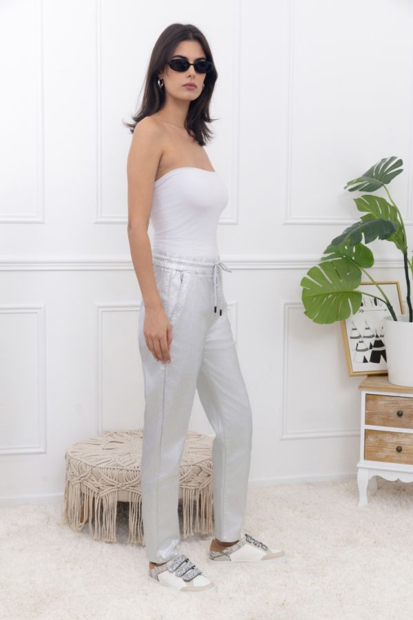 Folyrose Silver baggy pants