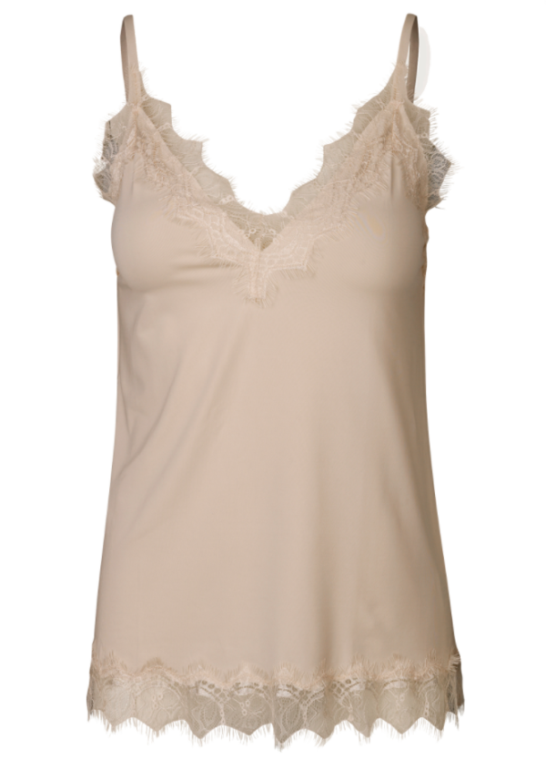 Rosemunde - Strap top - Cobblestone - 4217-841 - dame 