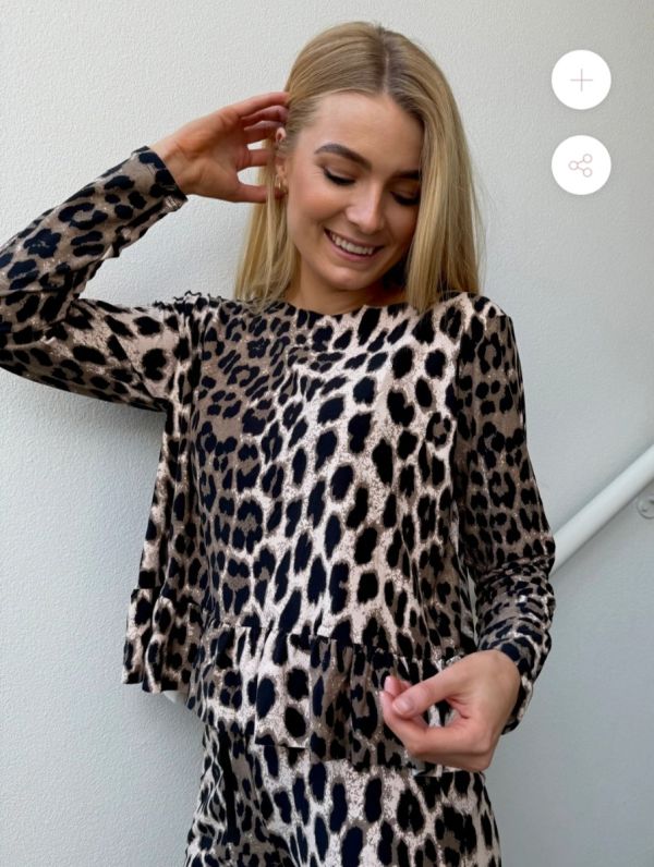 Liberte Alma frill t.shirt 9557 Big lux Leo 