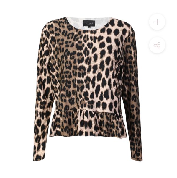 Liberte Alma frill t.shirt 9557 Big lux Leo 