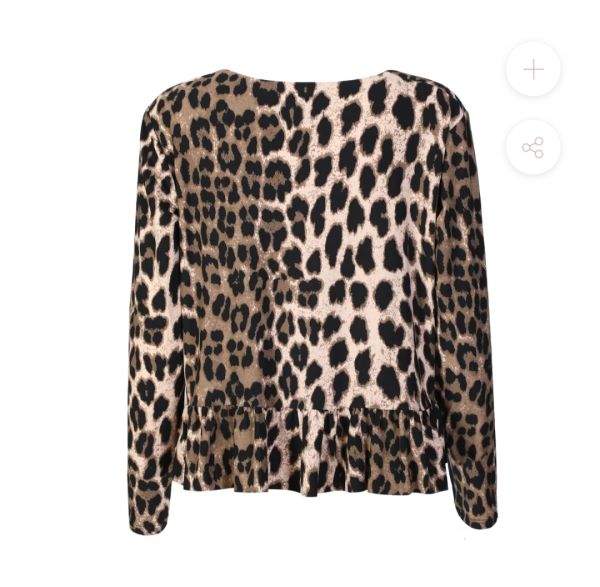 Liberte Alma frill t.shirt 9557 Big lux Leo 