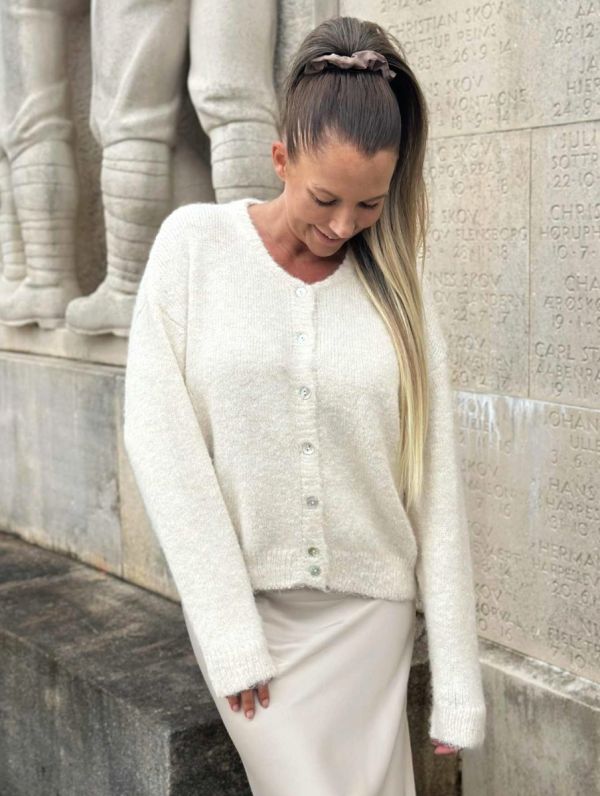 Kilky Karina cardigan 1291 hvid