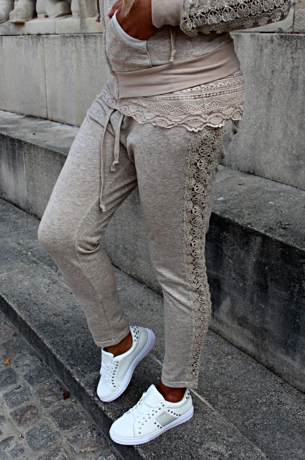 Boheme bukser - Valentina - Beige - dame 