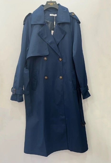 Esther H Trench Coat 8802 navy