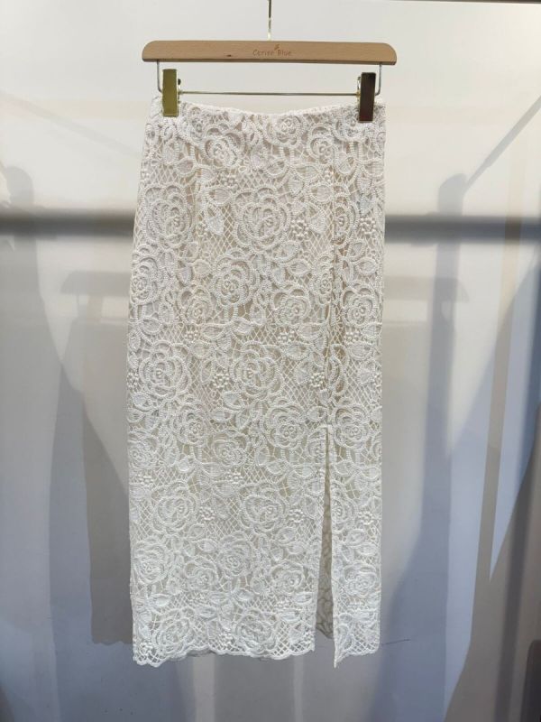 Cerise Blue blonde nederdel 2483 creme