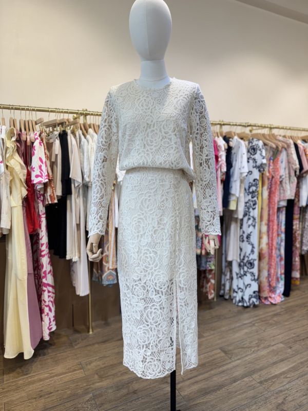 Cerise Blue blonde nederdel 2483 creme