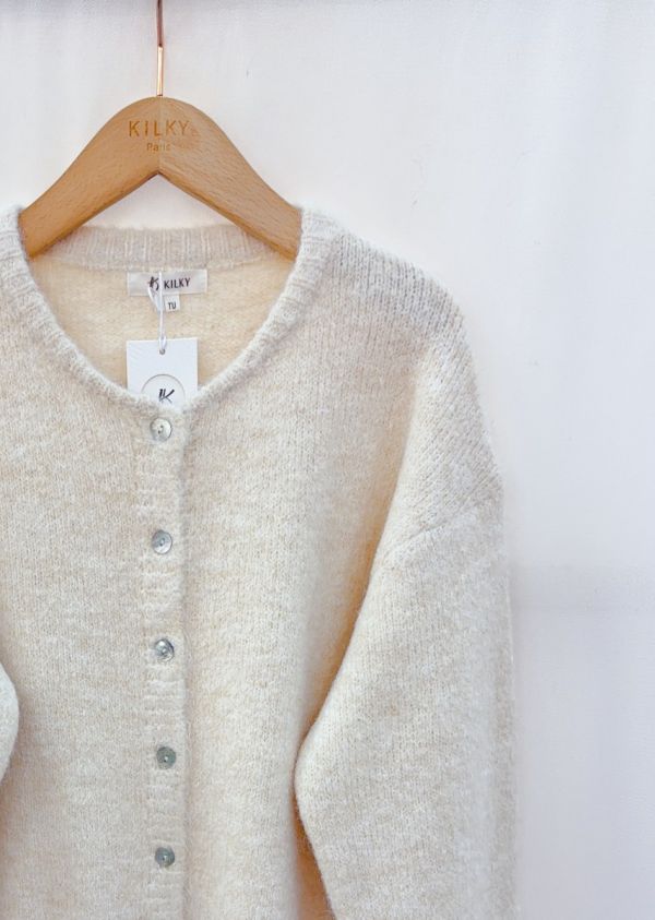 Kilky Karina cardigan 1291 hvid