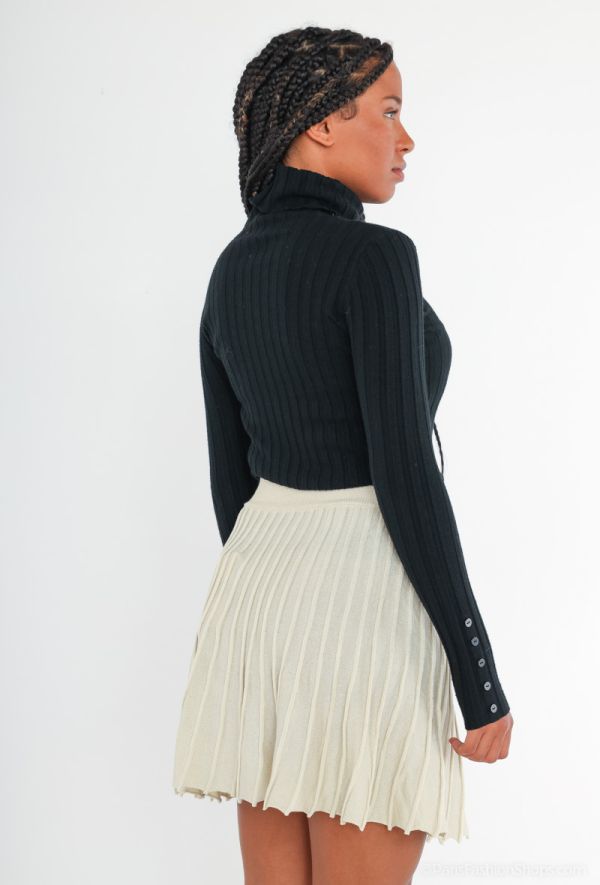 Paris et moi - Beige glimmer nederdel