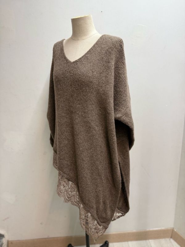 Farfella skrå strik med blonde Flere farver