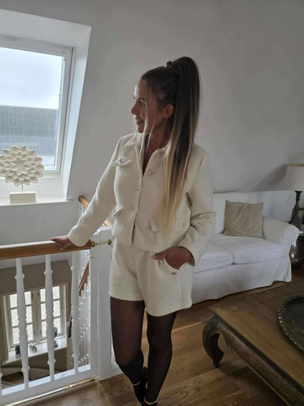 Amy&Clo Hanna jakke Creme