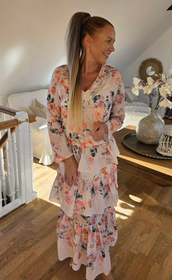 Trois Ka lang flower dress 