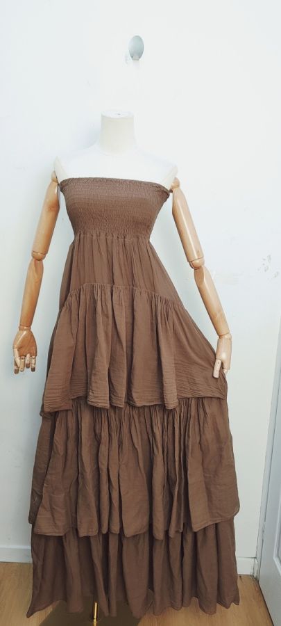 Bellavie lang layer kjole 80231 Flere farver