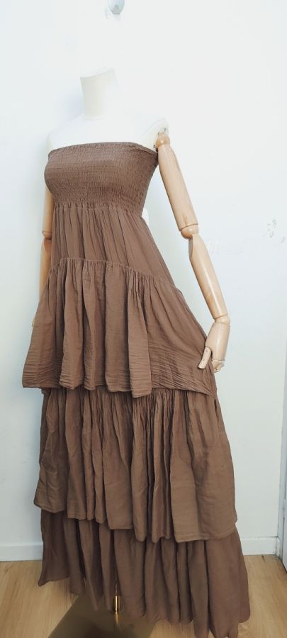 Bellavie lang layer kjole 80231 Flere farver