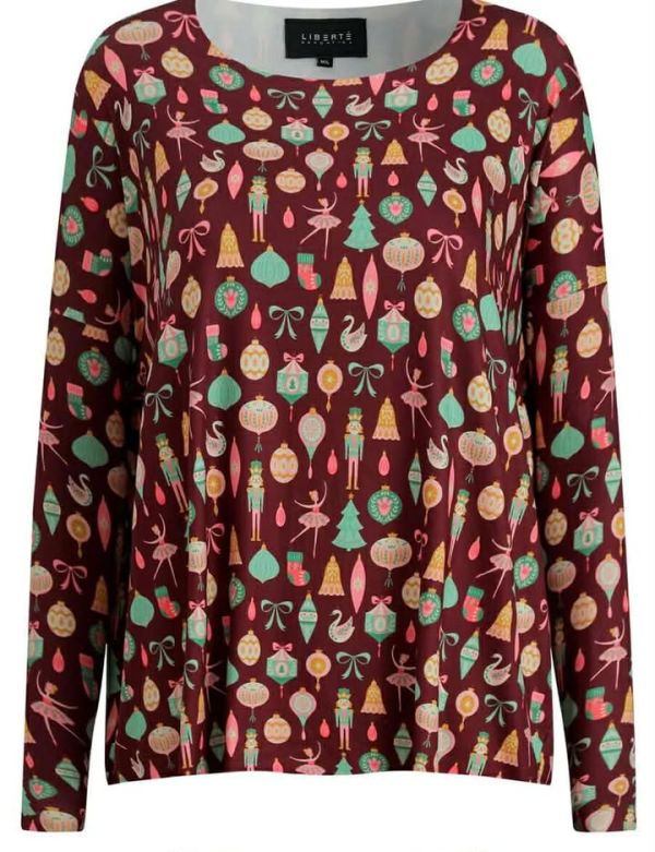 Liberte Alma LS Top 9504 BALLERINA BORDEAUX