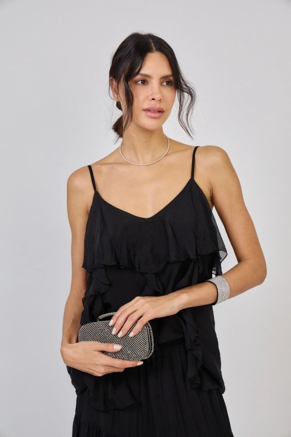 Enjoy Silke sommer top Sort