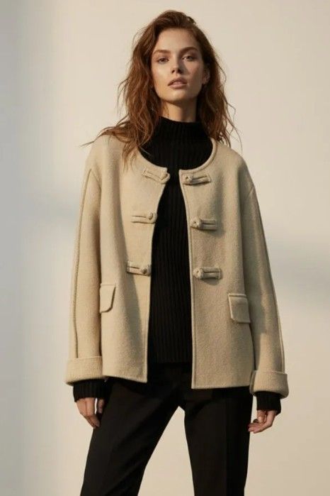 Esther H Knit cardigan 9199 beige