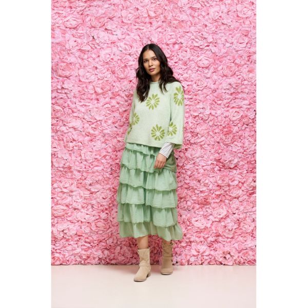 Marta De Chateau - karen nederdel 7664 lysegrøn