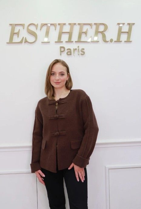 Esther H Knit cardigan 9199 brun