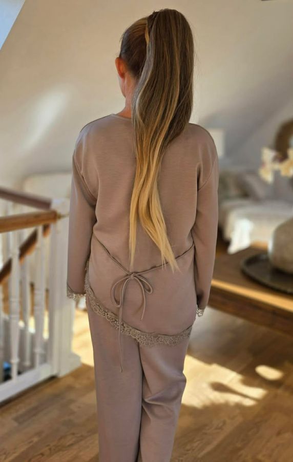 My Look Signe bestie sæt 6311 taupe