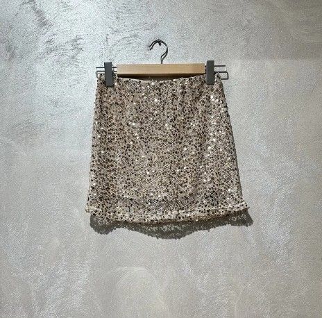 Amy&Clo Paliette nederdel 27640 guld