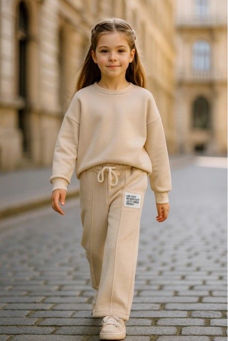 Squared and cubed Victoria Tracksuit 25513 beige