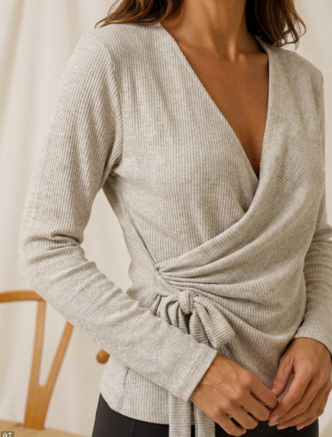 Marta De Chateau - wrap over 1612 beige