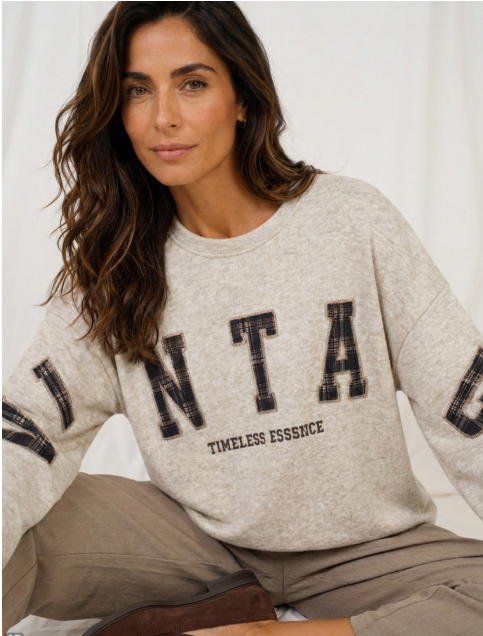 Marta De Chateau - sweatshirt 2784 camel