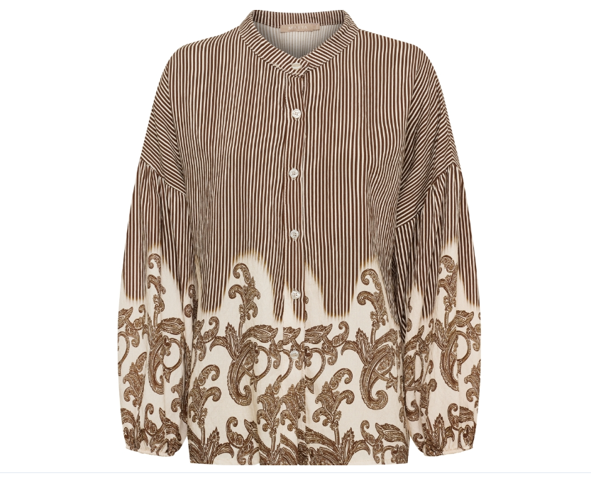 Marta De Chateau - Sequoia Shirt 8597 Marrone