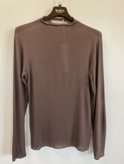 Marta De Chateau - basis bluse 5901 moro